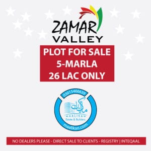 Plot for Sale in Zamar Valley